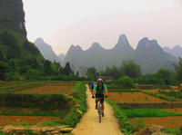 Private Tour de vélo: Yangshuo Campagne Aventure avec option Famille