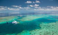 Excursion au bord de mer à Cairns: croisière et survol en hélicoptère de Green Island