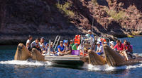 Las Vegas Tour: visite d'Une journée avec vol en hélicoptère au-dessus du Grand Canyon et promenade en bateau sur le fleuve Colorado