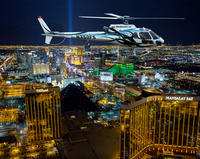 Vol de nuit en hélicoptère Deluxe à Las Vegas transport with VIP