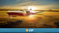 VIP de Viator: vuelo panorámico sobre Las Vegas en avión privado con cena de 3 platos VIP de Viator: vuelo panorámico sobre Las Vegas en avión privado con cena de 3 platos