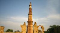 Cultural Trail Around Old Delhi Including Qutub Minar and Chattarpur Temple