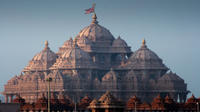 Spiritual Morning Walking Tour of Akshardham Temple and the Garden of India