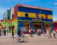 Visite de Buenos Aires en vélo: quartiers de San Telmo et la Boca