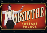 Absinthe au Caesars Palace à Las Vegas