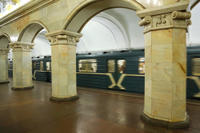 Visite du métro de Moscou