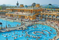 Private Entrance to Széchenyi Spa in Budapest with Optional Massage