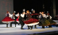 Spectacle folklorique hongrois à Budapest