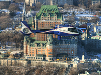 Excursion le temps de la côte de Québec: survol en hélicoptère de la ville