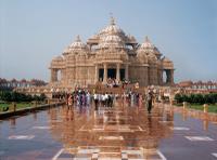 Excursión privada: Templo de Akshardham y lugares espirituales del sur de Delhi, incluido el Templo de ISKCON Excursión privada: Templo de Akshardham y lugares espirituales del sur de Delhi, incluido el Templo de ISKCON