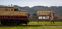 Napa Valley Wine train with DEJEUNER GASTRONOMIQUE, dégustation de vin et des visites des vignobles