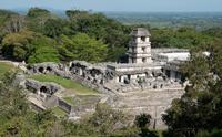Excursion combinée à Chiapas: RUINES maya de Palenque, Agua Azul et cascade de Misol-Ha