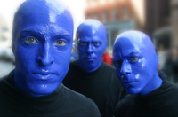 Entree versez le spectacle de Blue Man Group à Boston