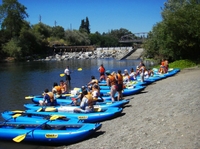 Excursion en canoë sur la rivière russe au départ de Healdsburg