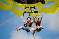 Excursion en parachute ascensionnel à Oahu au départ d'Honolulu