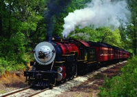 Circuit en train de Dans l'est du Texas sur la Texas State Railroad