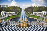 Visite privée: Palais de Peterhof à St Pétersbourg