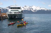 Fox Island Sea Kayaking with Sightseeing Cruise from Seward