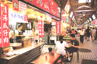 Sortie privée en soirée marché et gastronomie Dans Taipei