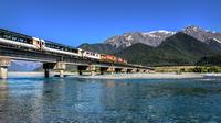 Pass pour le train transalpin de Christchurch à Greymouth Pass pour le train transalpin de Christchurch à Greymouth