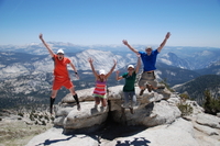 Excursion de randonnée à Yosemite