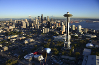 Vol en hydravion à Seattle: front de mer