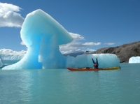 Kayak à Upsala au départ d'El Calafate