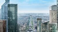 Entreebewijs voor het dakterras van La Grande Arche in de Parijse wijk La Défense Entreebewijs voor het dakterras van La Grande Arche in de Parijse wijk La Défense