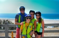 Excursion d'Une journée à Los Angeles au départ d'Anaheim: visite en vélo