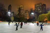 Patin à glace à Central Park à la patinoire Wollman Rink