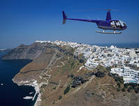 Santorini Helicopter Flight