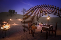 Dîner Luxueux dans le désert au départ de Dubaï
