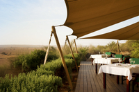 Trajet Dans la Réserve versez la conservation du désert de Dubaï with rafraichissements à l'Al Maha Desert Resort et le transport au départ de Dubaï