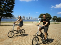 Tokyo en vélo: marché de Tsukiji et Odaiba et Croisière dans la baie de Tokyo