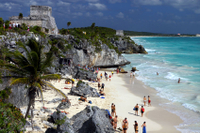 Ruinas de Tulum con opción de baño en un río subterráneo y almuerzo desde Cancún Ruinas de Tulum con opción de baño en un río subterráneo y almuerzo desde Cancún