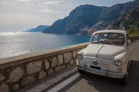 Private Tour: Amalfi Coast by Vintage Fiat 500 or Fiat 600 from Sorrento 