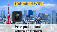 Unlimited WiFi in Japan pick up at Narita Airport