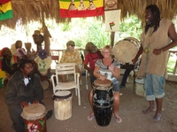Visite du village indigène rastafari au départ de Montego Bay
