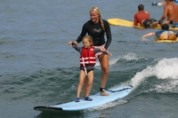 Leçon de surfer en petit groupe à Big Island