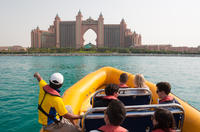 Croisière à Dubaï en bateau pneumatique rigide (RIB, Rigid Inflatable Boat): Palm Jumeirah et Dubaï Marina