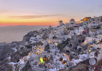 Dîner-croisière au coucher du soleil à Santorin Incluant la visite de Nea Kameni