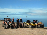 Excursion en poussette tout terrain à Lanzarote