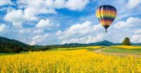 Hot Air Balloon Flight Over Tuscany from Siena