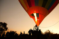 Luftballongtur fra Marrakech over Atlasfjellene med berbisk frokost and kameltur i ørkenen Luftballongtur fra Marrakech over Atlasfjellene med berbisk frokost and kameltur i ørkenen