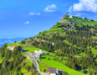 Excursion indépendante du Mont Rigi y compris juin croisière sur le lac de Lucerne au départ de Lucerne