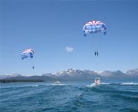South Lake Tahoe Super Saver: Jet Ski Rental plus Parasailing