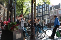 Visite historique d'Amsterdam à vélo