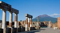 Pompeii and Mt Vesuvius from Sorrento