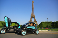 Visite de Paris en voiture électrique audio guidée par GPS