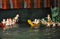 Water Puppet Show with Buffet Dinner from Hanoi